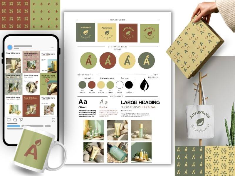 Brandboard Annemoia — Hwanhan Studio